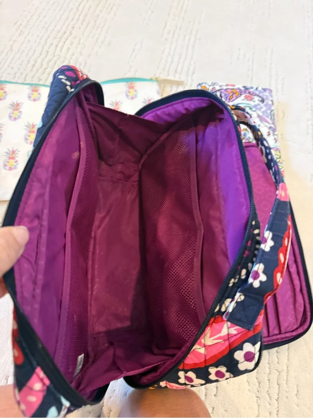 Vera Bradley & Lilly Pulitzer Travel Organizer Bundle – 4 Pieces